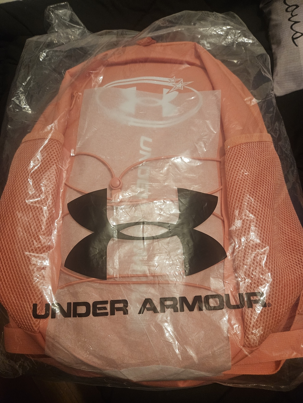 Under Armour Coral Pink Kids Backpack